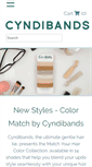 Mobile Screenshot of cyndibands.com